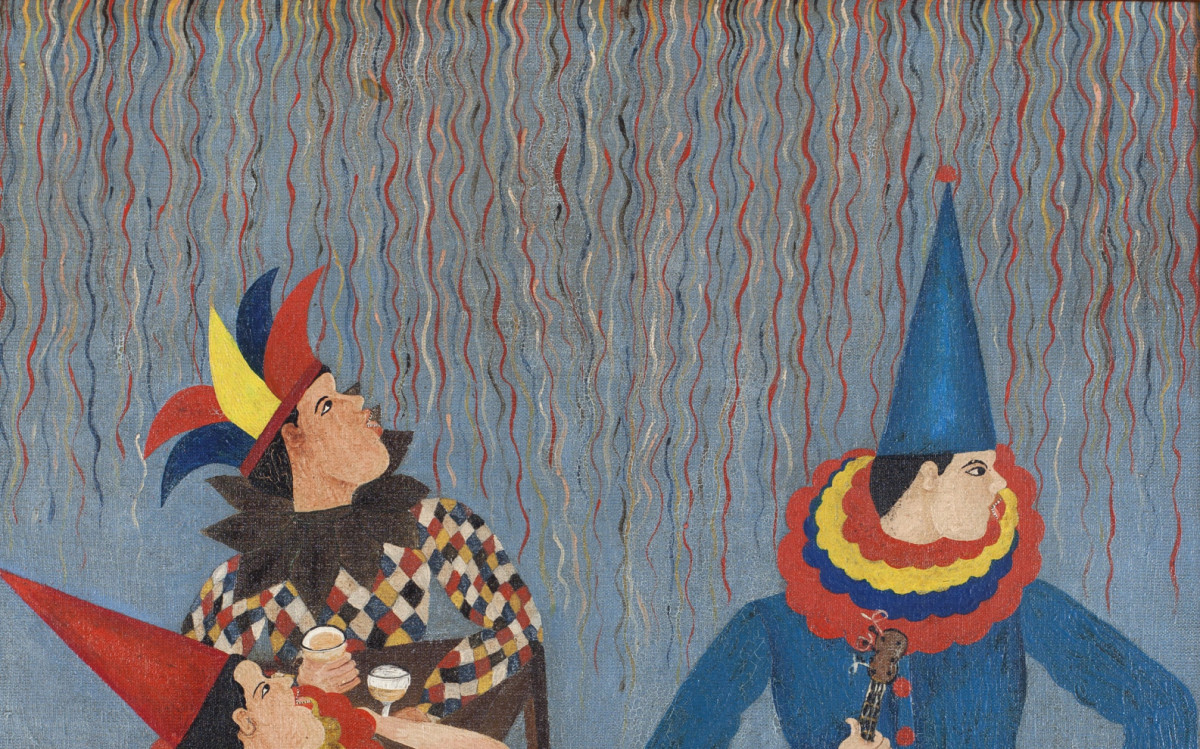 'Arlequim', obra de Heitor dos Prazeres - Divulgação