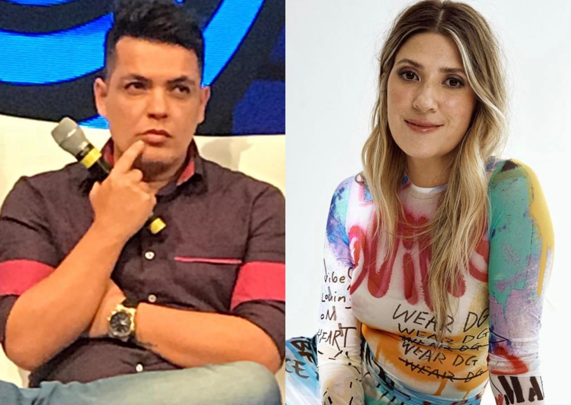 Dani Calabresa e Marcelo Bandeira - Foto reprodução