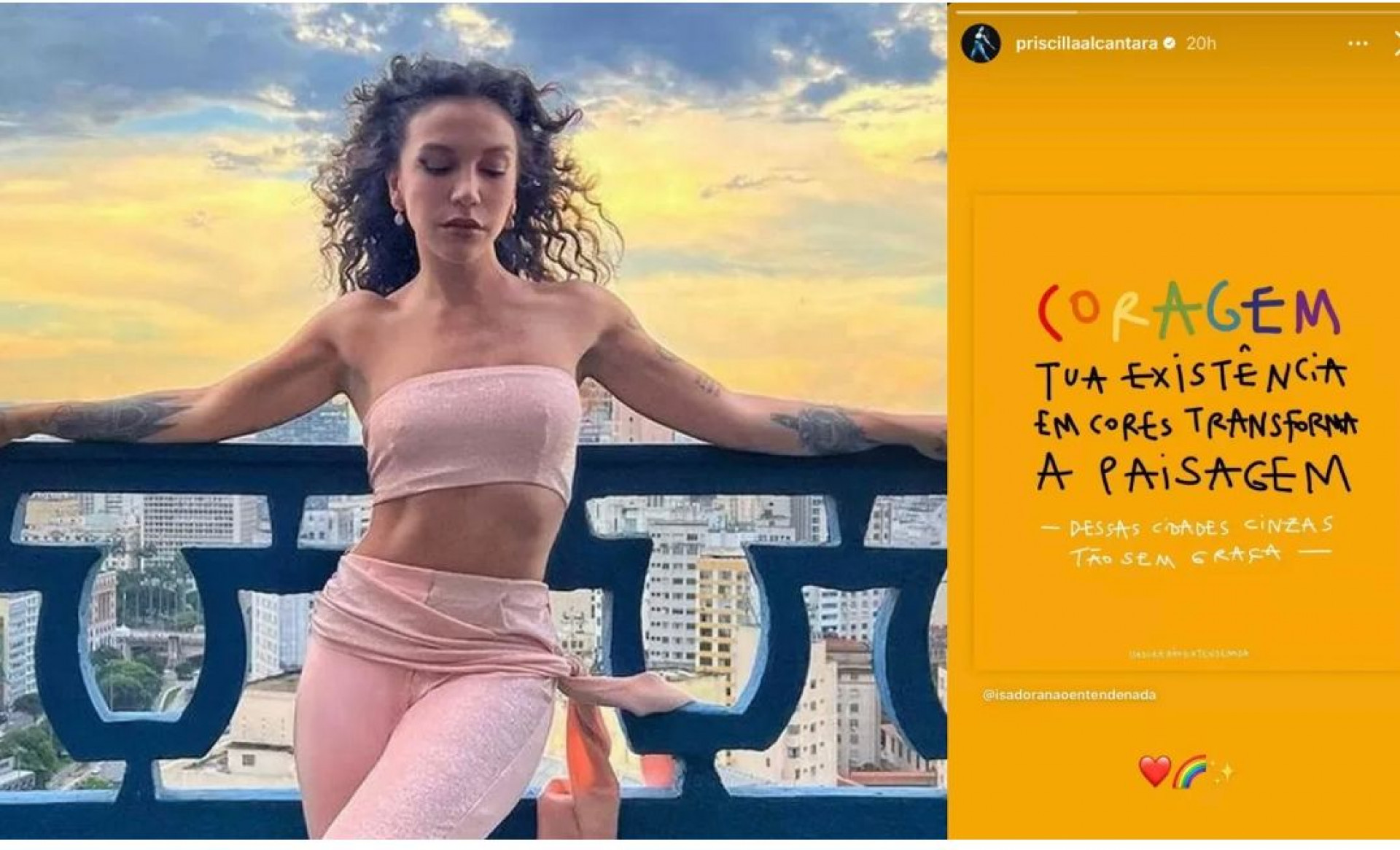 Priscila Alcantara - Foto reprodução internet