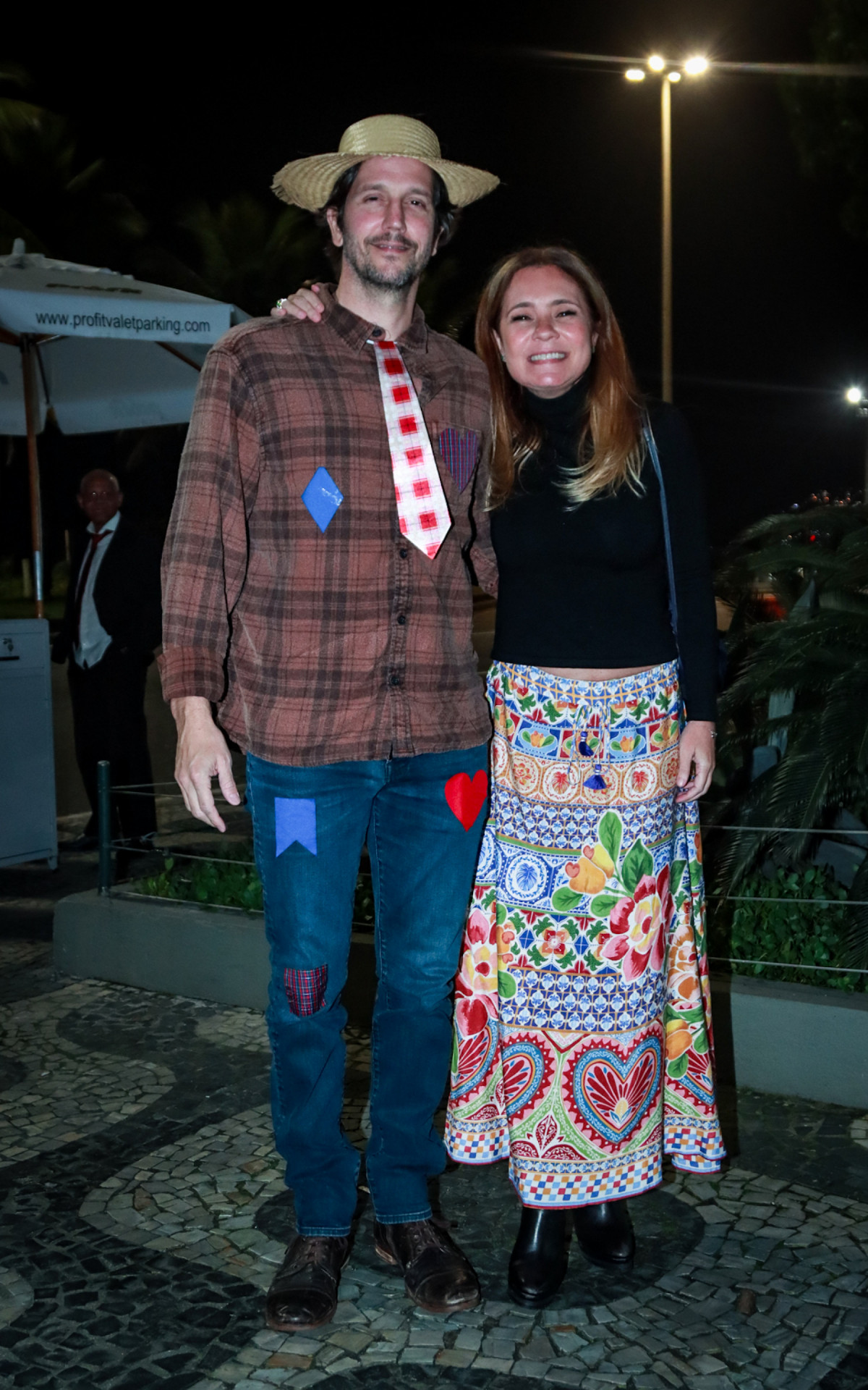 Vladimir Brichta e Adriana Esteves