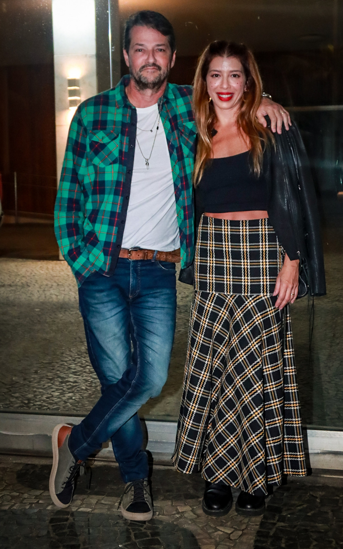 Marcelo Serrado e a mulher, Roberta Fernandes Serrado