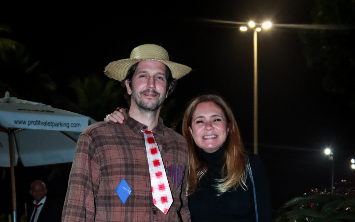 Vladimir Brichta e Adriana Esteves