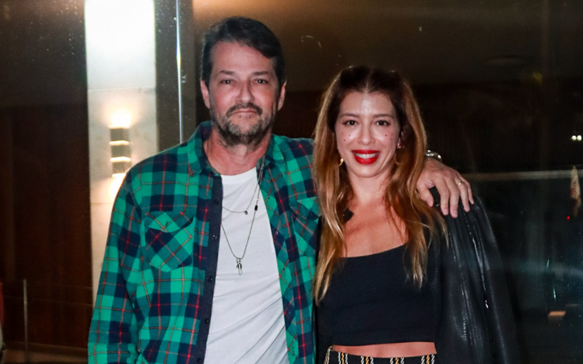 Marcelo Serrado e a mulher, Roberta Fernandes Serrado