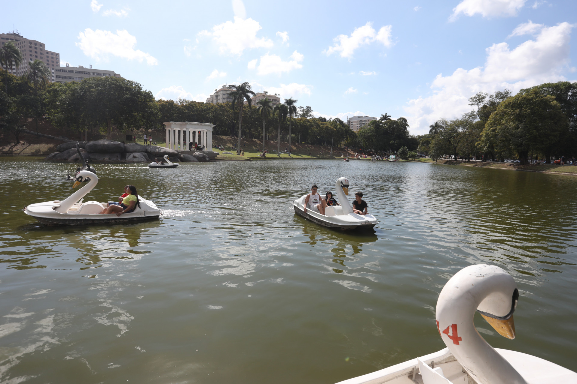 Domingo na Quinta da Boa Vista. Foto: Pedro Ivo/ Agência O Dia - Pedro Ivo/Agência O Dia