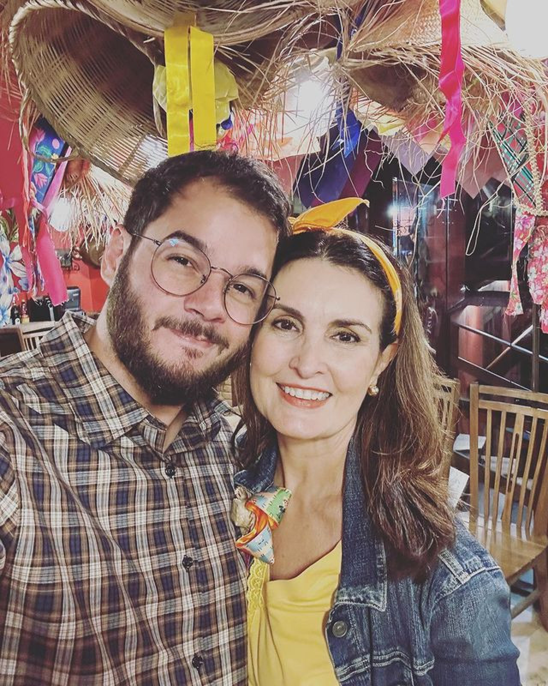 Fátima Bernardes e Túlio Gadelha  - Reprodução / Instagram 