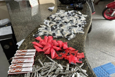 Policiais militares prendem suspeito de tráfico de drogas no Bracuhy