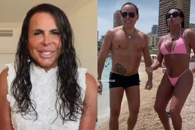 Gretchen expõe vida sexual ao rebater comentários sobre 'perna fina' do marido