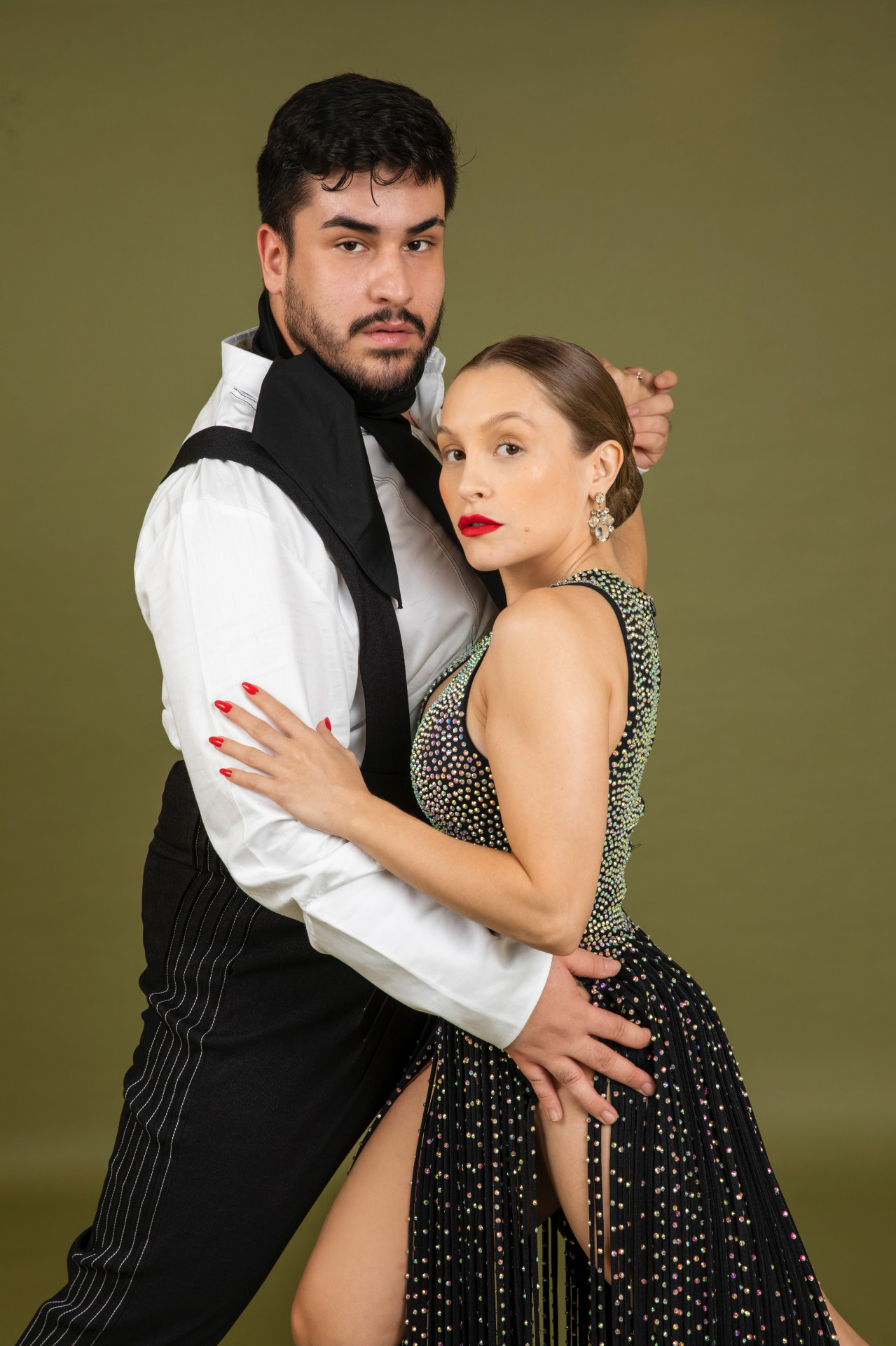 Carla Diaz e Diego Basilio - Globo/ João Miguel Jr