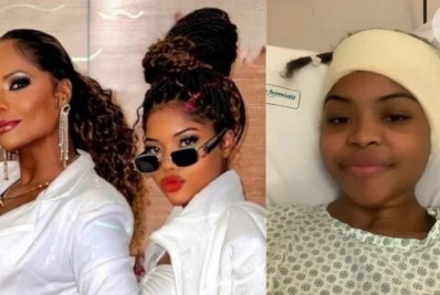 Filha de Dudu Nobre e Adriana Bombom vai parar no hospital por causa de um piercing