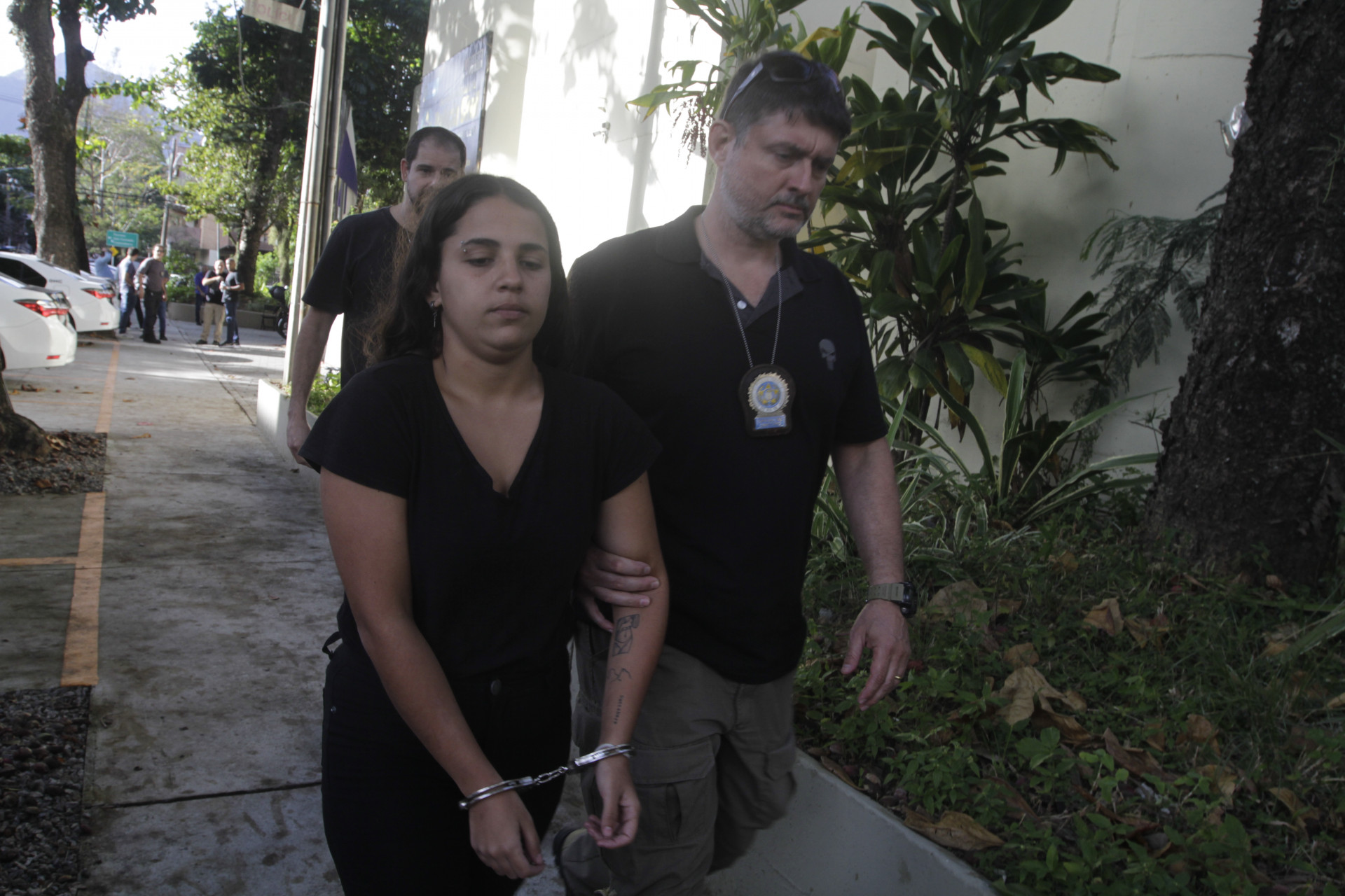 Isabella Oliveira, de 19 anos, foi transferida pra casa de cust&oacute;dia em Benfica - Marcos Porto/Agencia O Dia