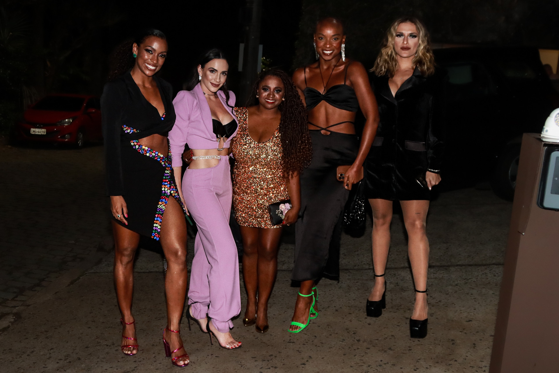 Daiane dos Santos e as bailarinas do 'Dança dos Famosos' - Victor Chapetta / Ag. News