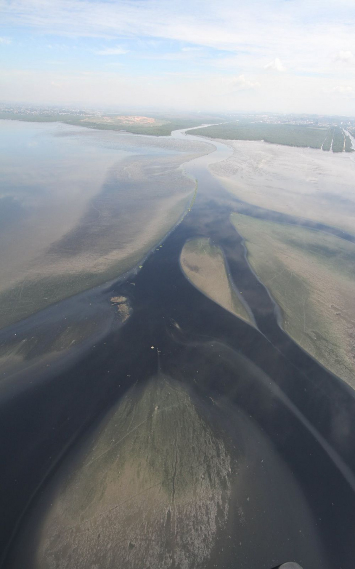O sistema pretende evitar que o esgoto seja despejado na Baía de Guanabara - Olhoverde/Moscatelli