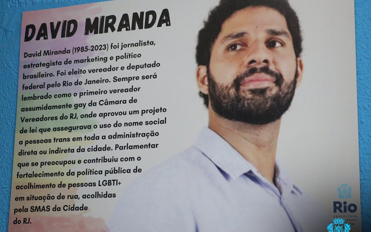 Inauguração do espaço com o nome Albergue Mais Tempo LGBTI+ David Miranda - Divulgação