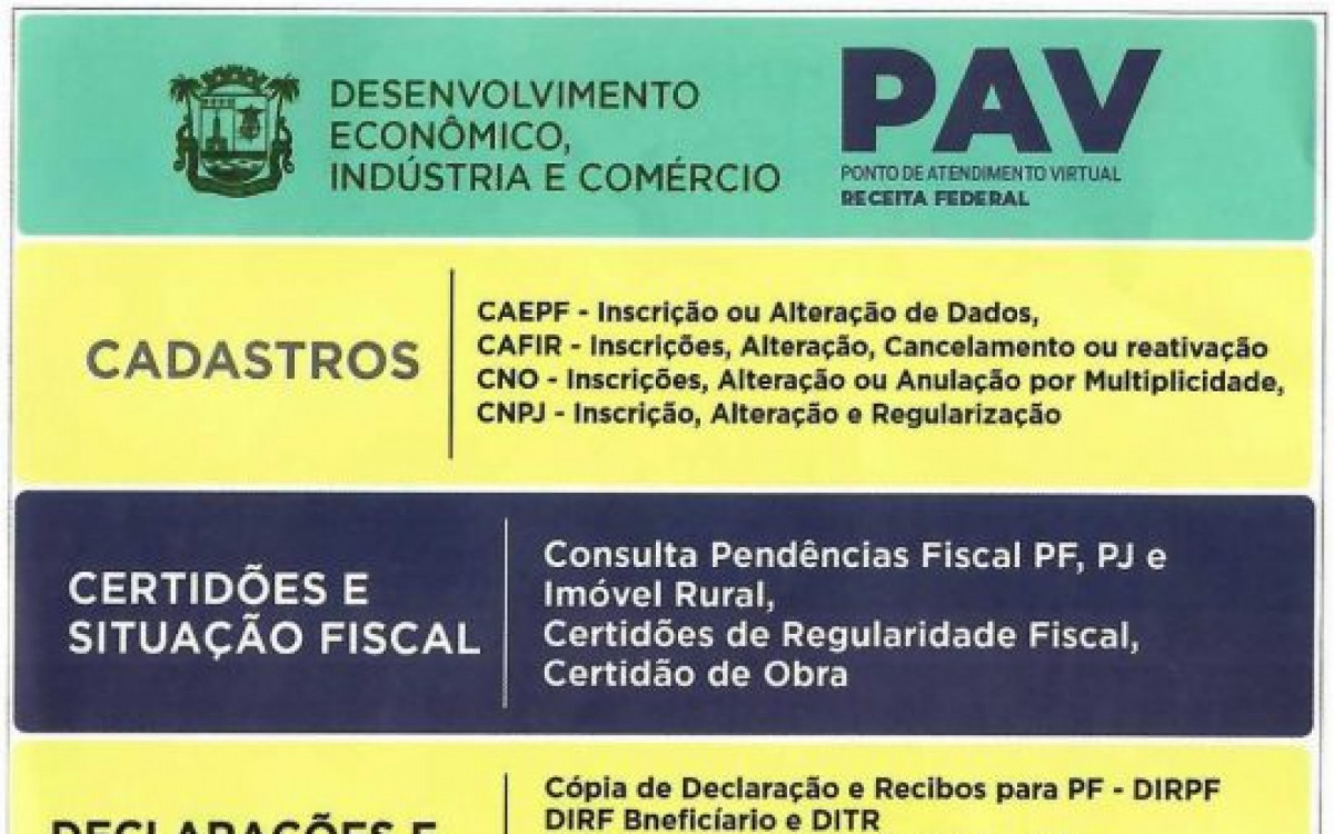 Servi&ccedil;os prestados
