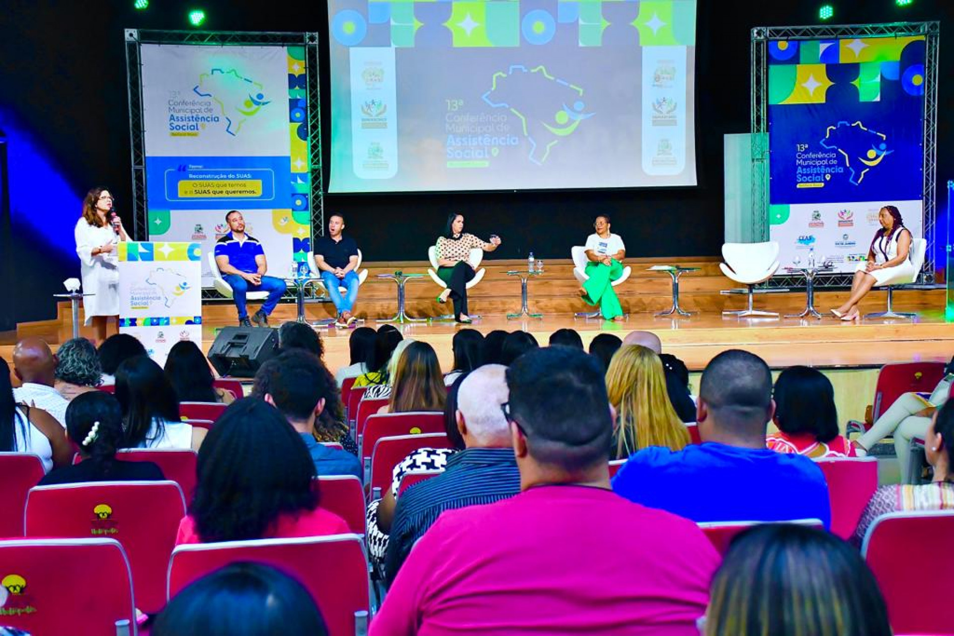  O debate mostrou a import&acirc;ncia sobre o desenvolvimento do Sistema &Uacute;nico de Assist&ecirc;ncia Social (SUAS) - Jeovani Campos / PMBR