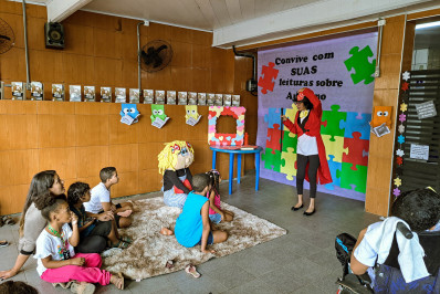 2° encontro do Espaço Literário do projeto Convive com um Autista