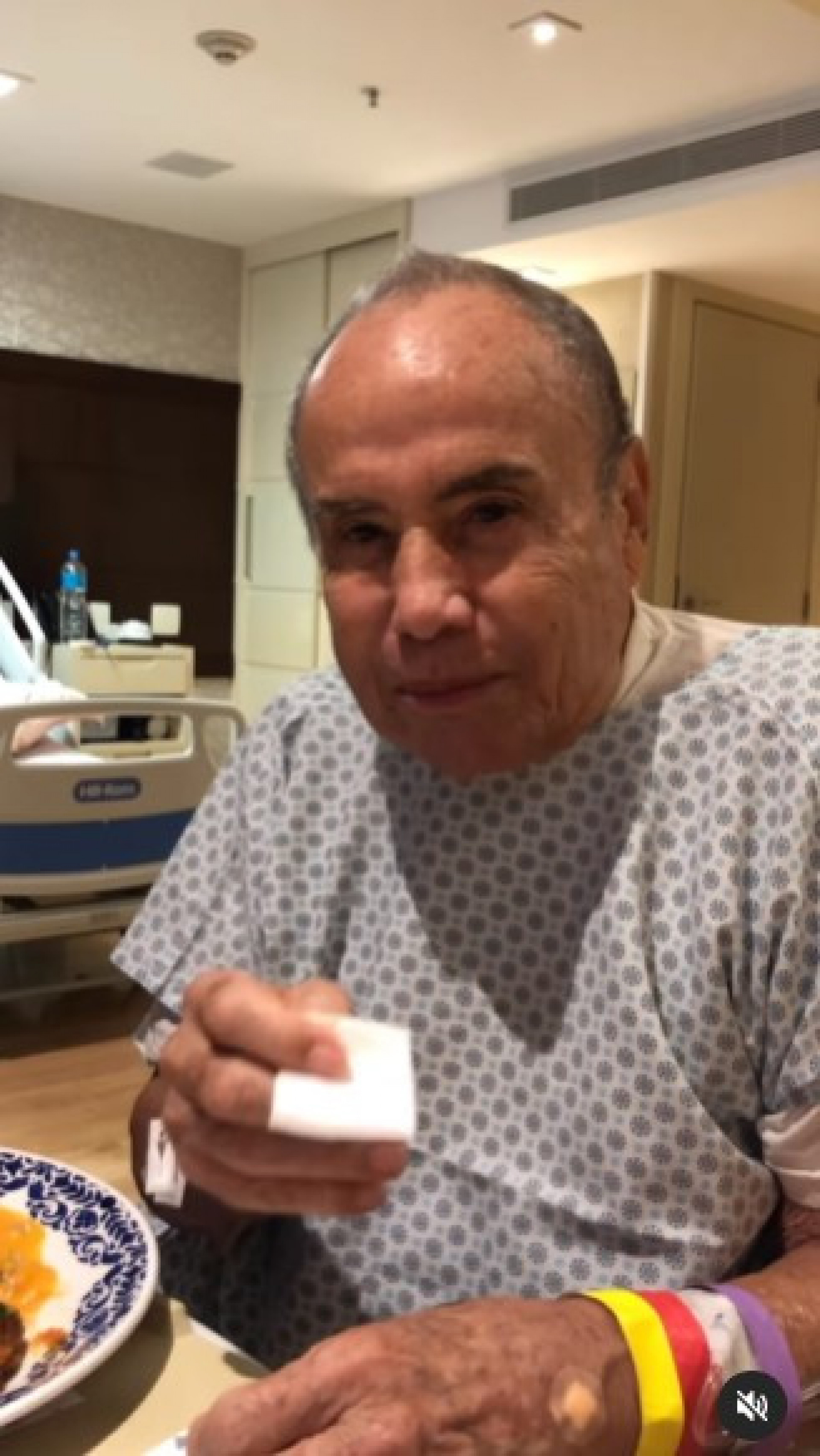 Stênio Garcia deixa recado para fãs enquanto está internado - Reprodução/Instagram