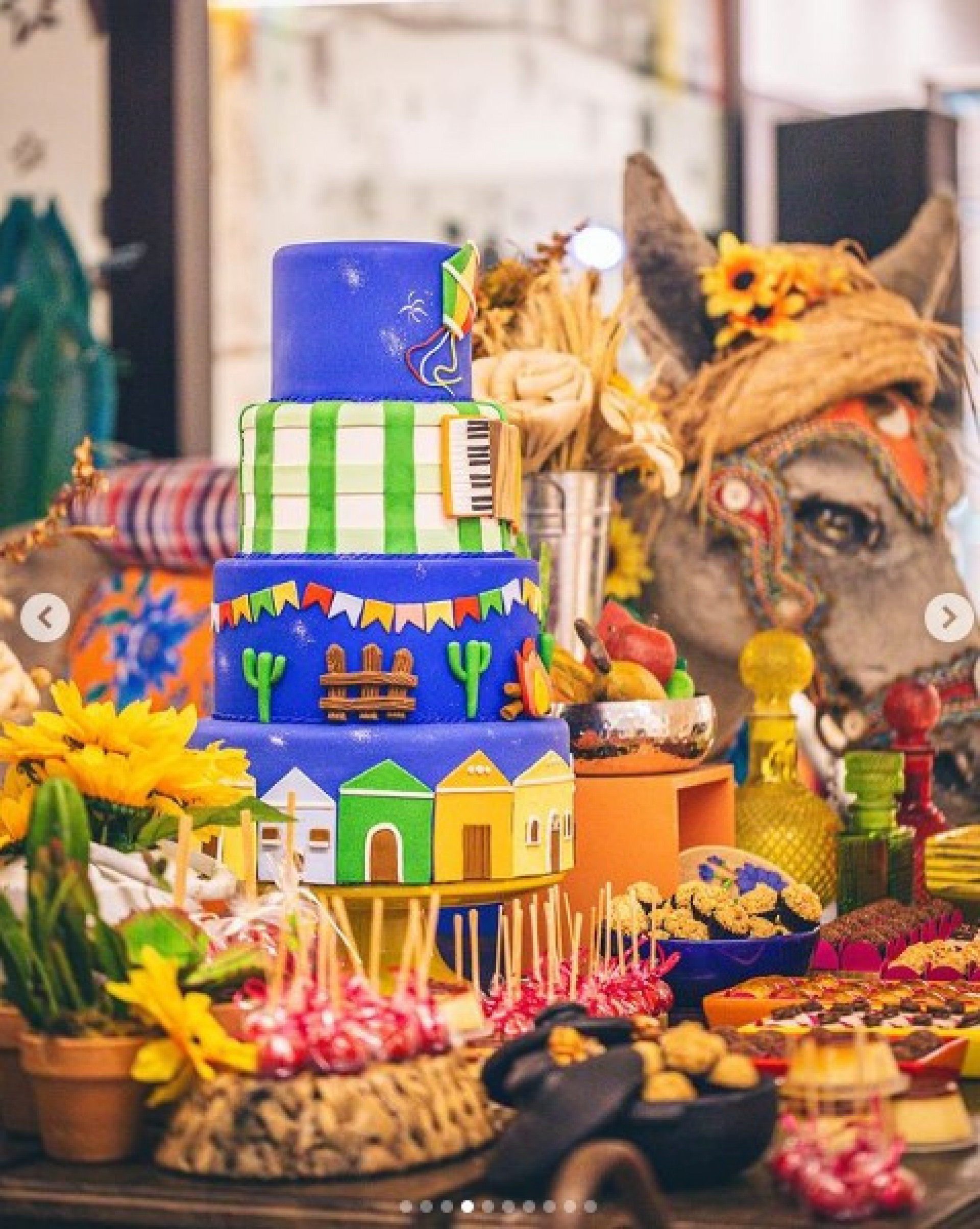 Carla Diaz mostra detalhes de arraiá - Reprodução/Instagram