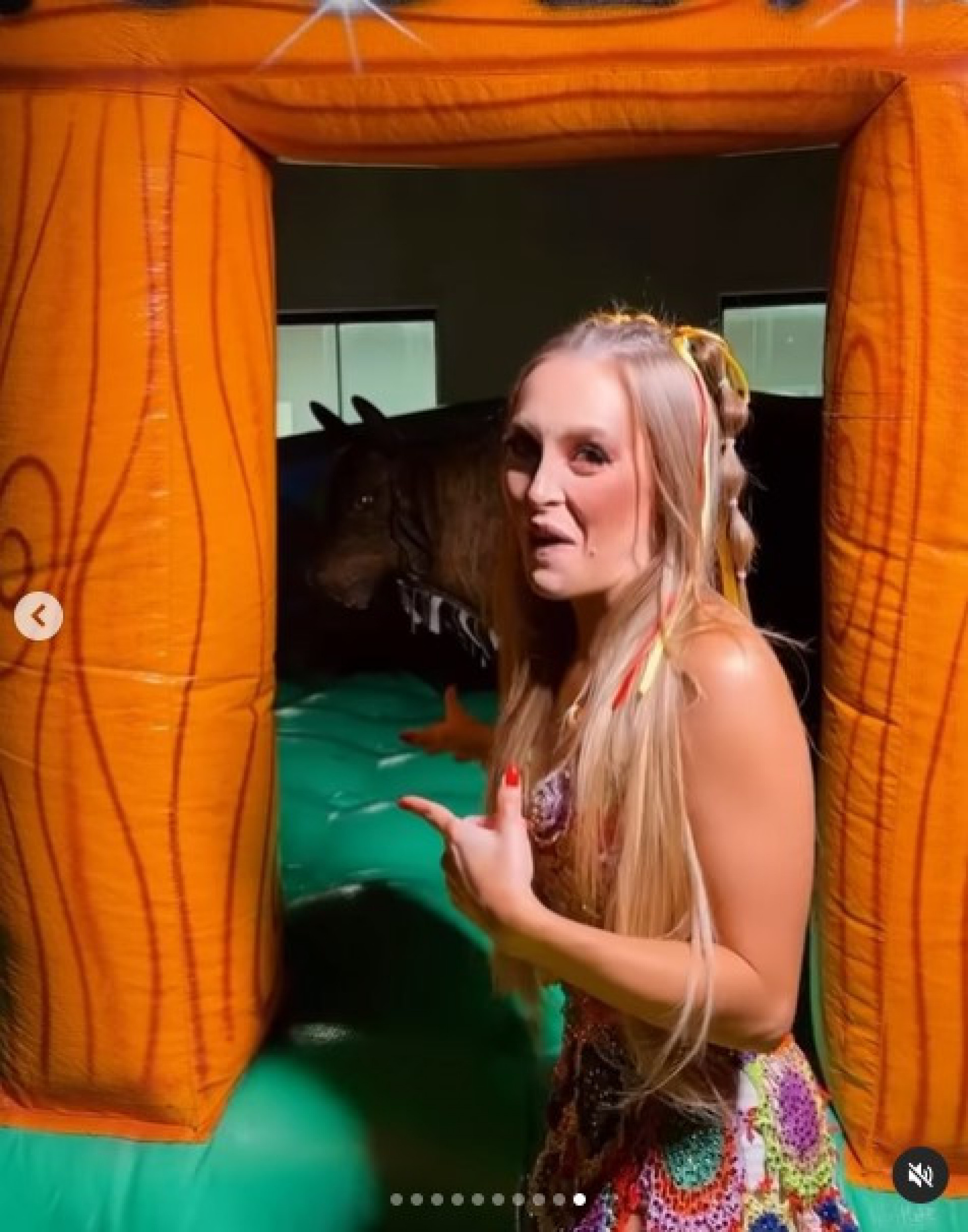 Carla Diaz mostra detalhes de arraiá - Reprodução/Instagram