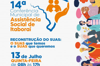 Inscrições abertas para a 14ª Conferência Municipal de Assistência Social em Itaboraí