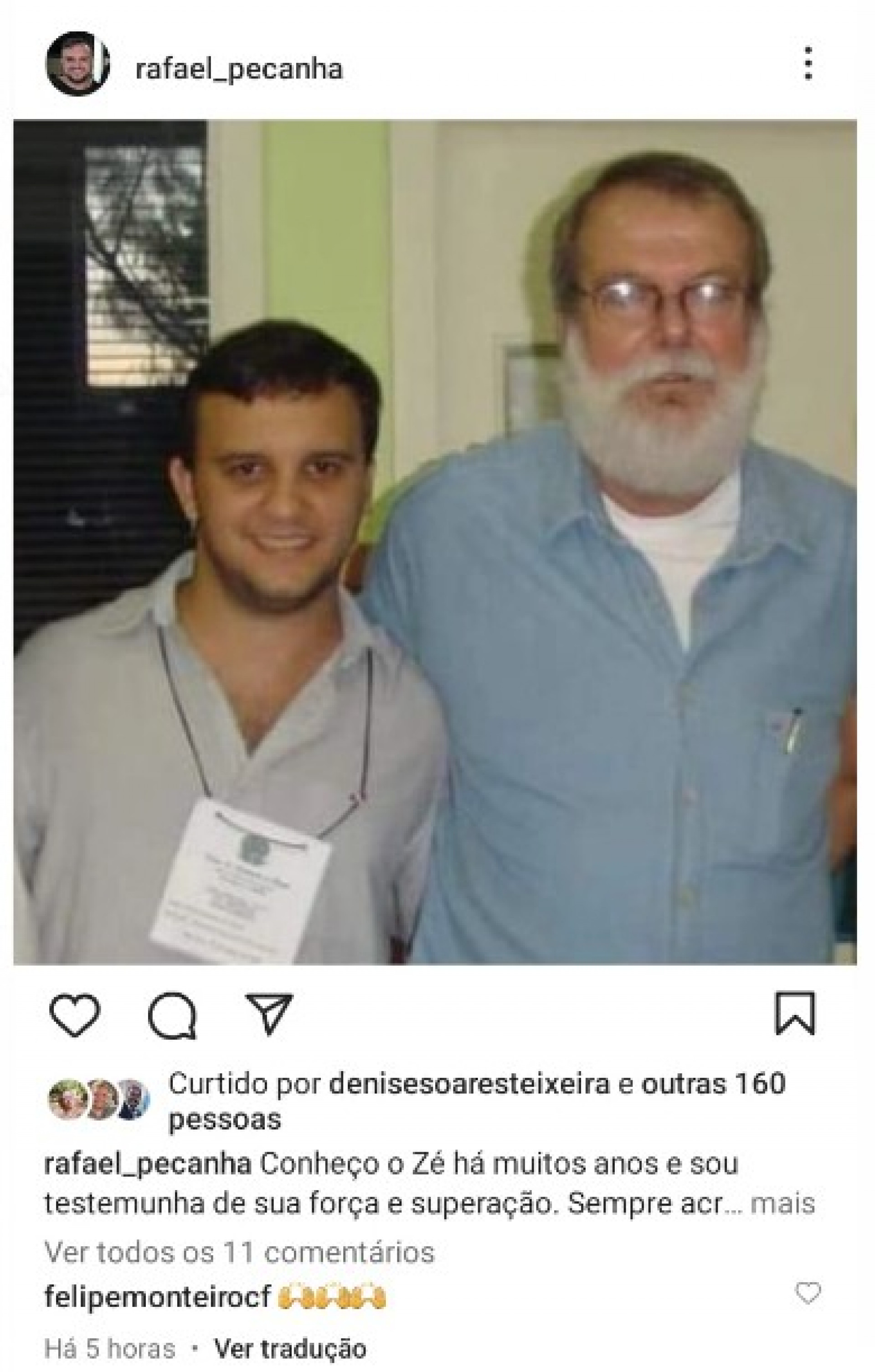 Homenagens para Z&eacute; nas redes sociais