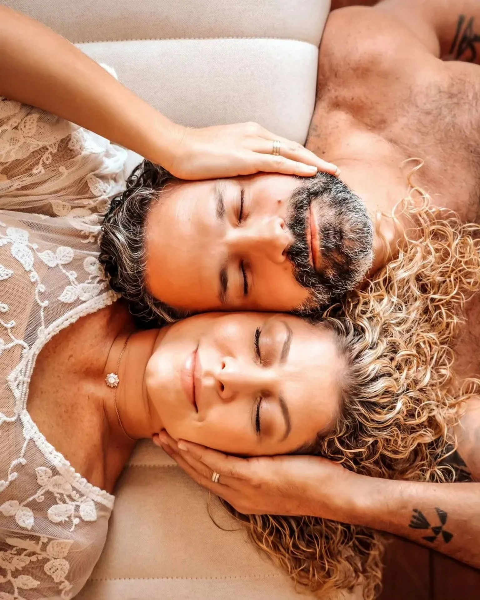 Bárbara Borges e Iran Malfitano  - Reprodução/Internet/@igorhelal