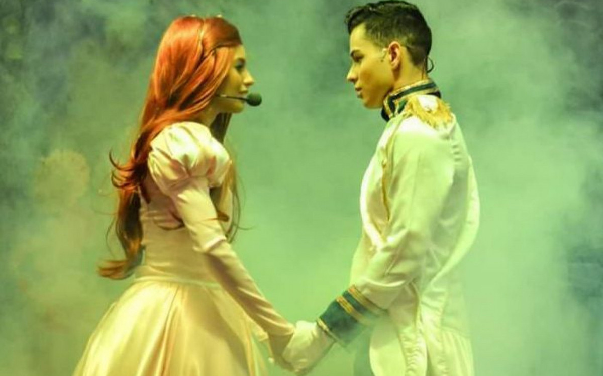 Espet&aacute;culo Pequena Sereia