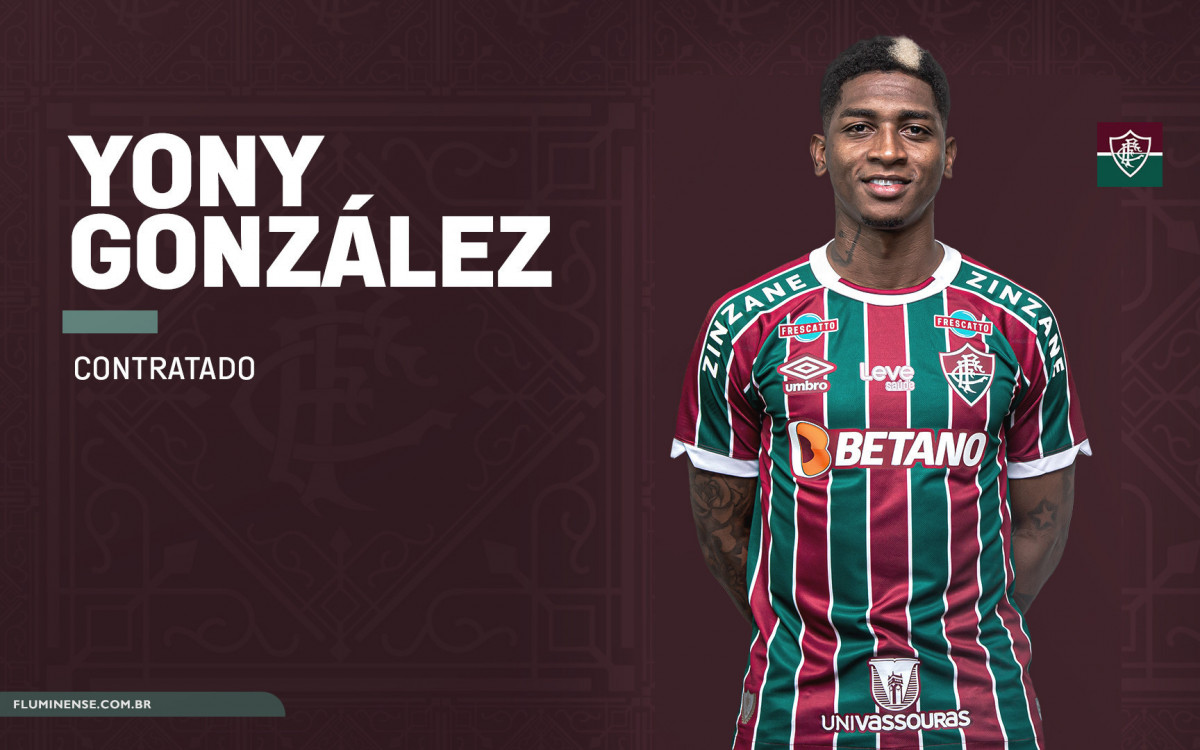 Yony Gonz&aacute;lez retorna ao Fluminense ap&oacute;s tr&ecirc;s anos e meio