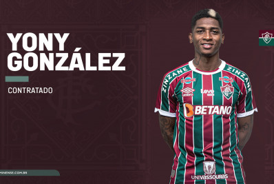 Fluminense anuncia a contratação de Yony González