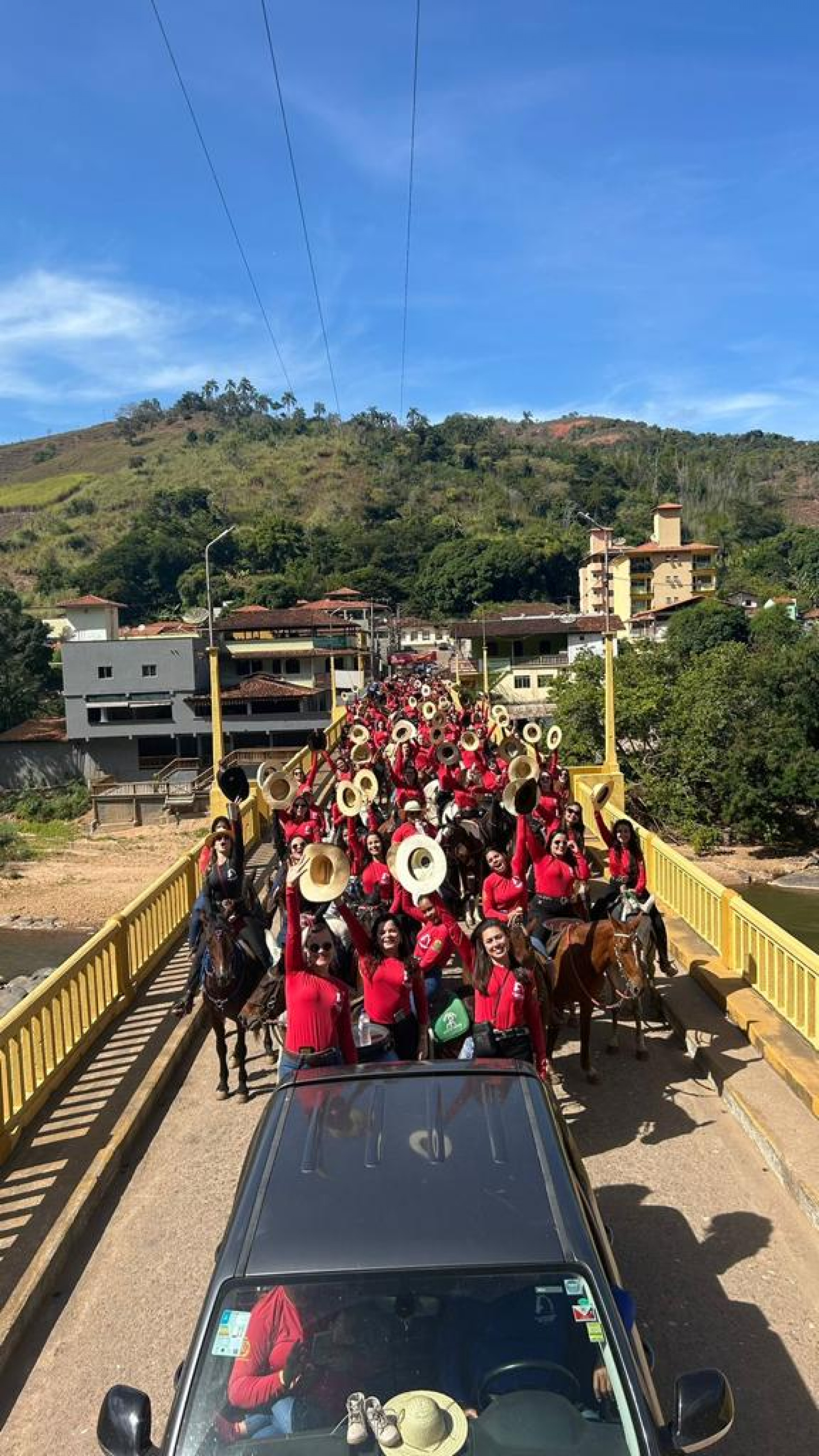 Uma cavalgada s&oacute; para mulheres em Minas Gerais