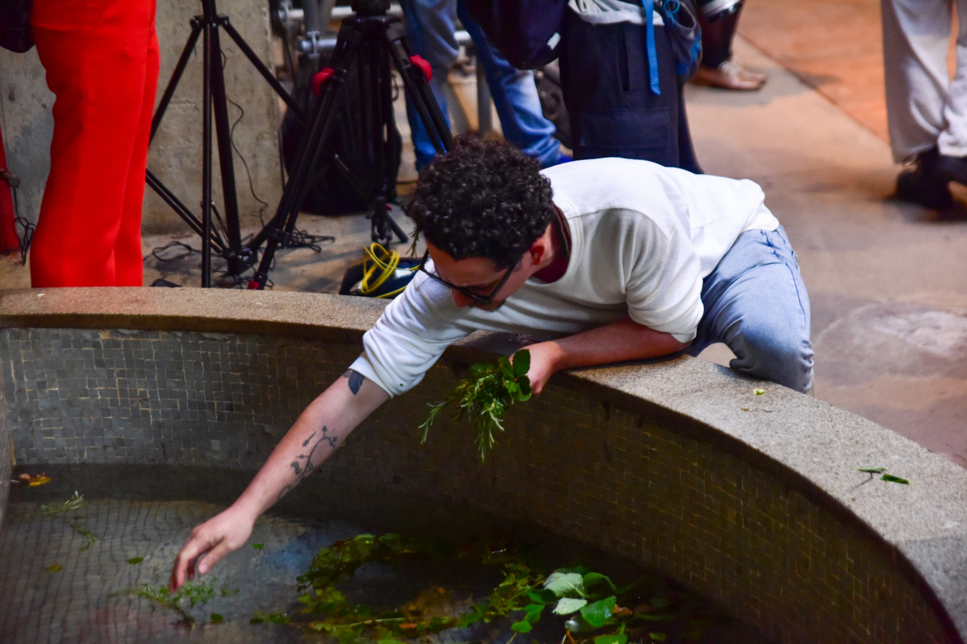 Homenagens marcam o velório de Zé Celso no Teatro Oficina - Leo Franco/Ag.News
