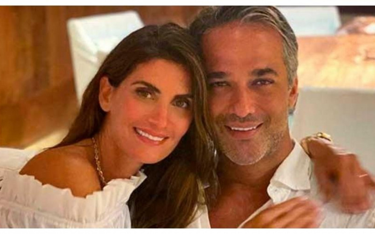 Isabella Fiorentino e o marido, Stefano Hawilla