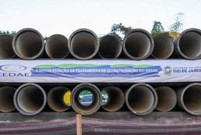 Obra na nova Estação de Tratamento de Xerém suspende abastecimento de água em oito bairros de Belford Roxo