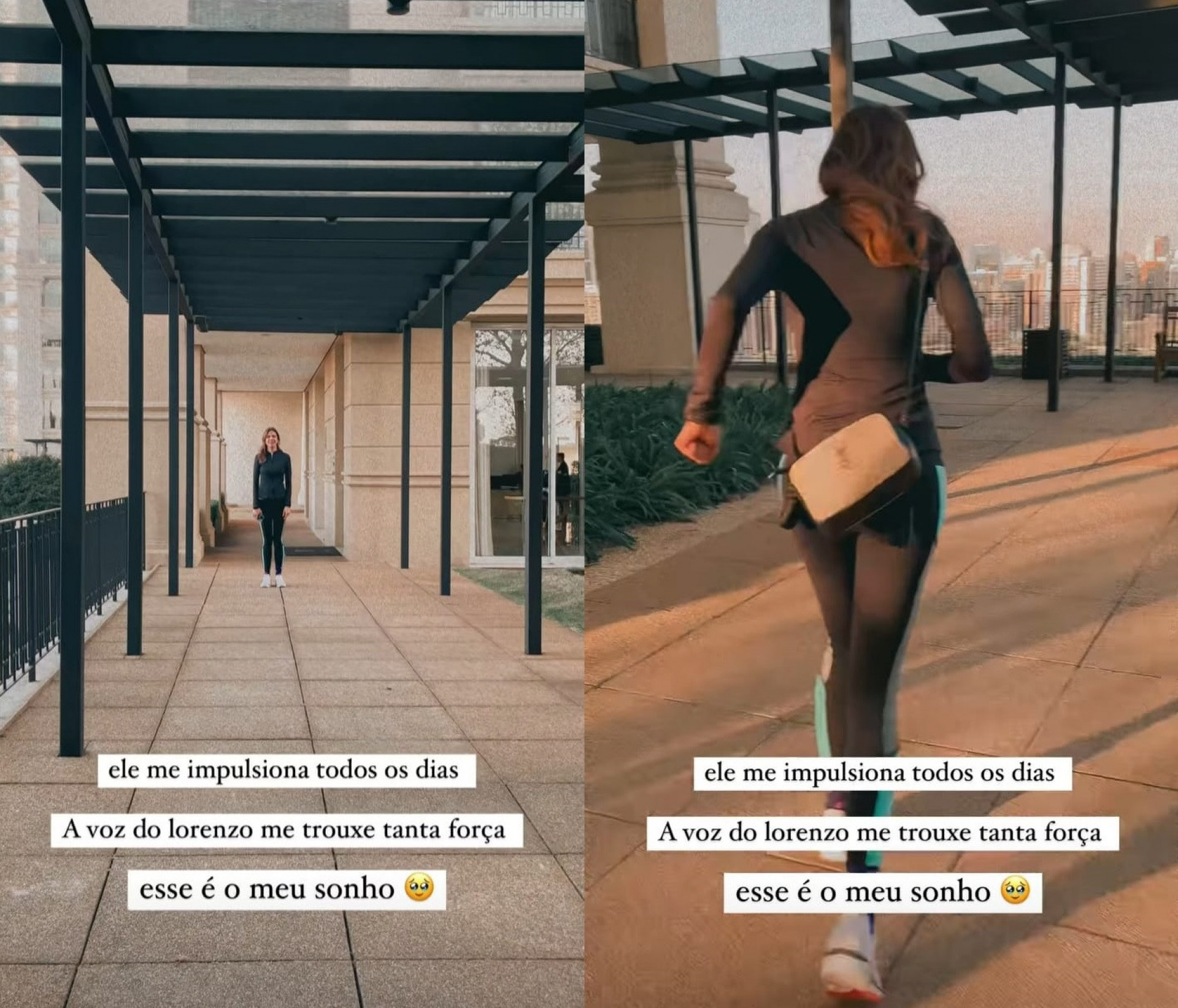 Luciana Gimenez correu pela primeira vez após acidente  - Reprodução/Instagram