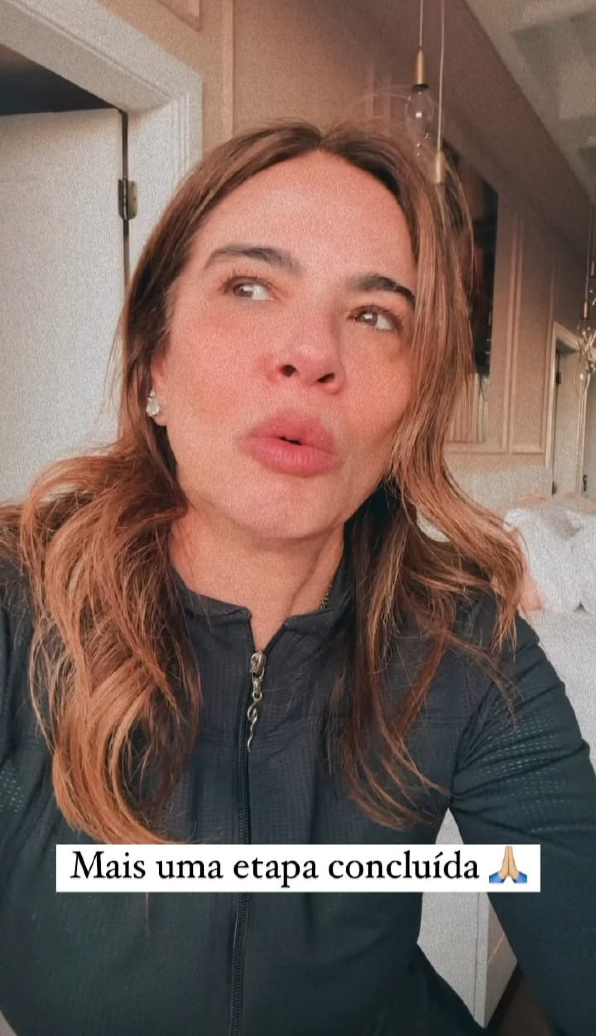 Luciana Gimenez correu pela primeira vez após acidente  - Reprodução/Instagram