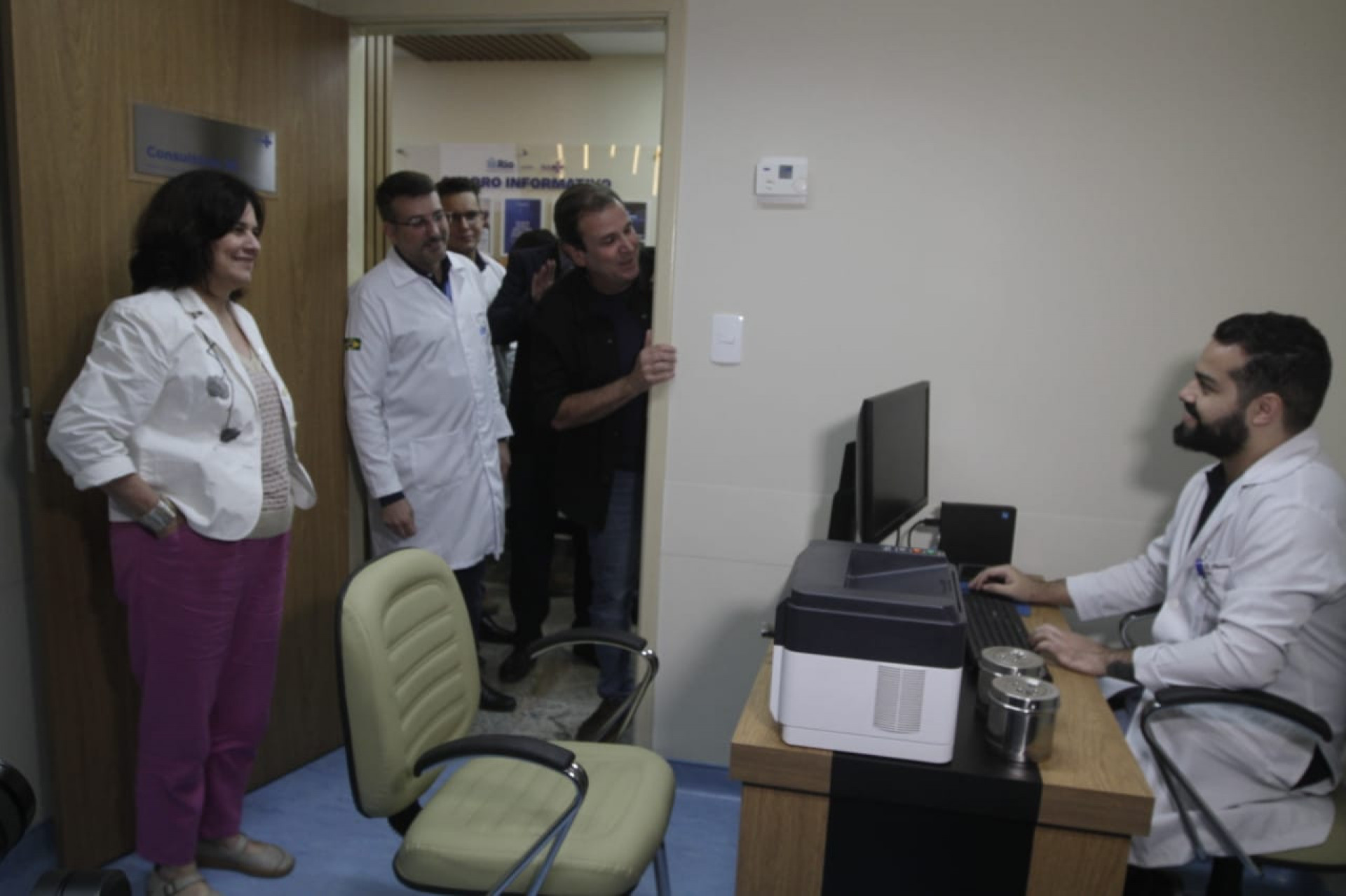 Inauguração Super Centro Carioca de Cirurgia no Hospital Ronaldo Gazolla, em Acari - Marcos Porto/O Dia