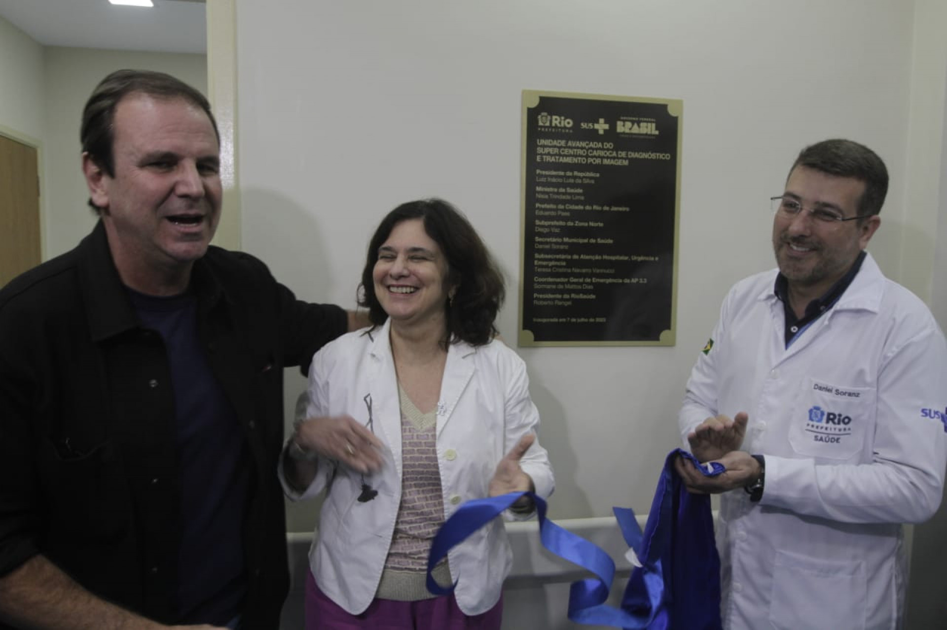 Inauguração Super Centro Carioca de Cirurgia no Hospital Ronaldo Gazolla, em Acari - Marcos Porto/O Dia