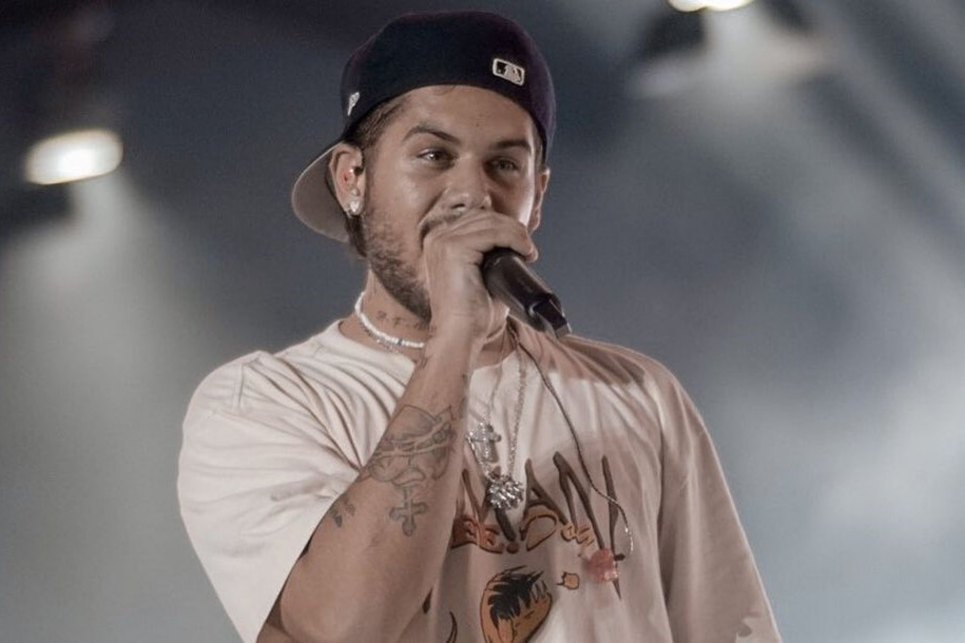 Zé Felipe quase tem rosto queimado em show no Pará - Reprodução / Instagram