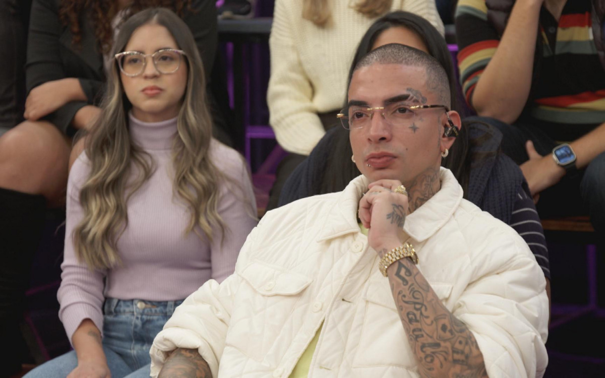 MC Guimê no palco do 'Altas Horas' - Divulgação/Globo