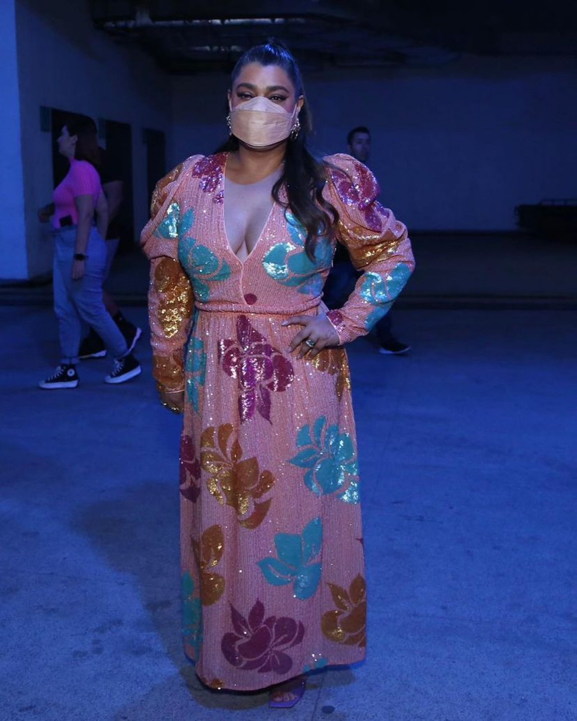 Famosos que foram ao show de Ludmilla - Foto Reprodução Internet