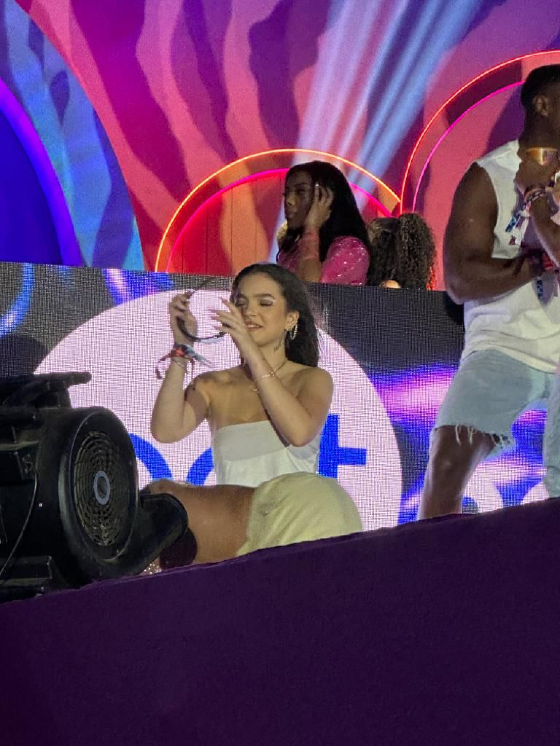 Mel Maia em show de Ludmilla - Fotos: Alexandre Picchetto