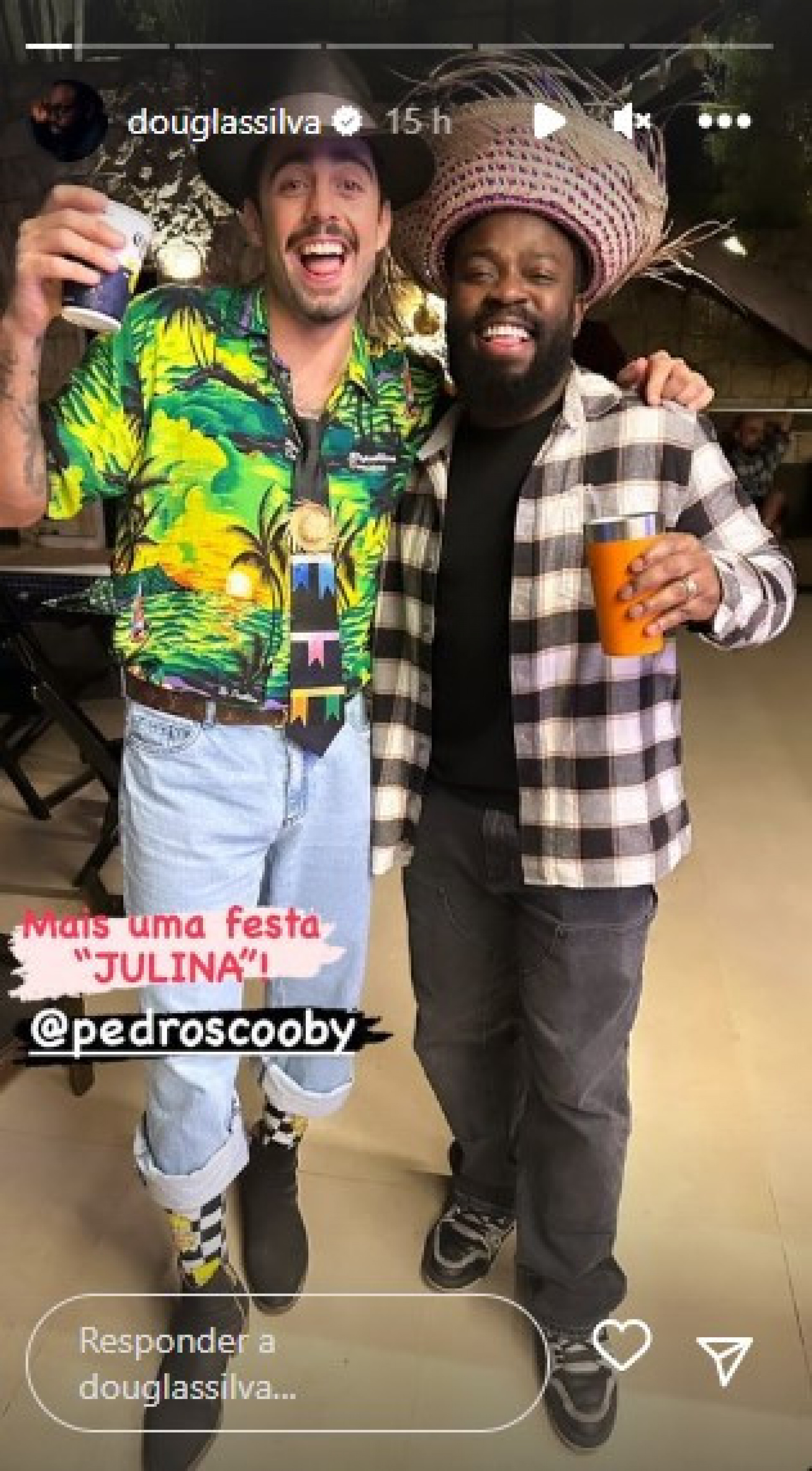 Pedro Scooby e Douglas Silva - Reprodução/Instagram