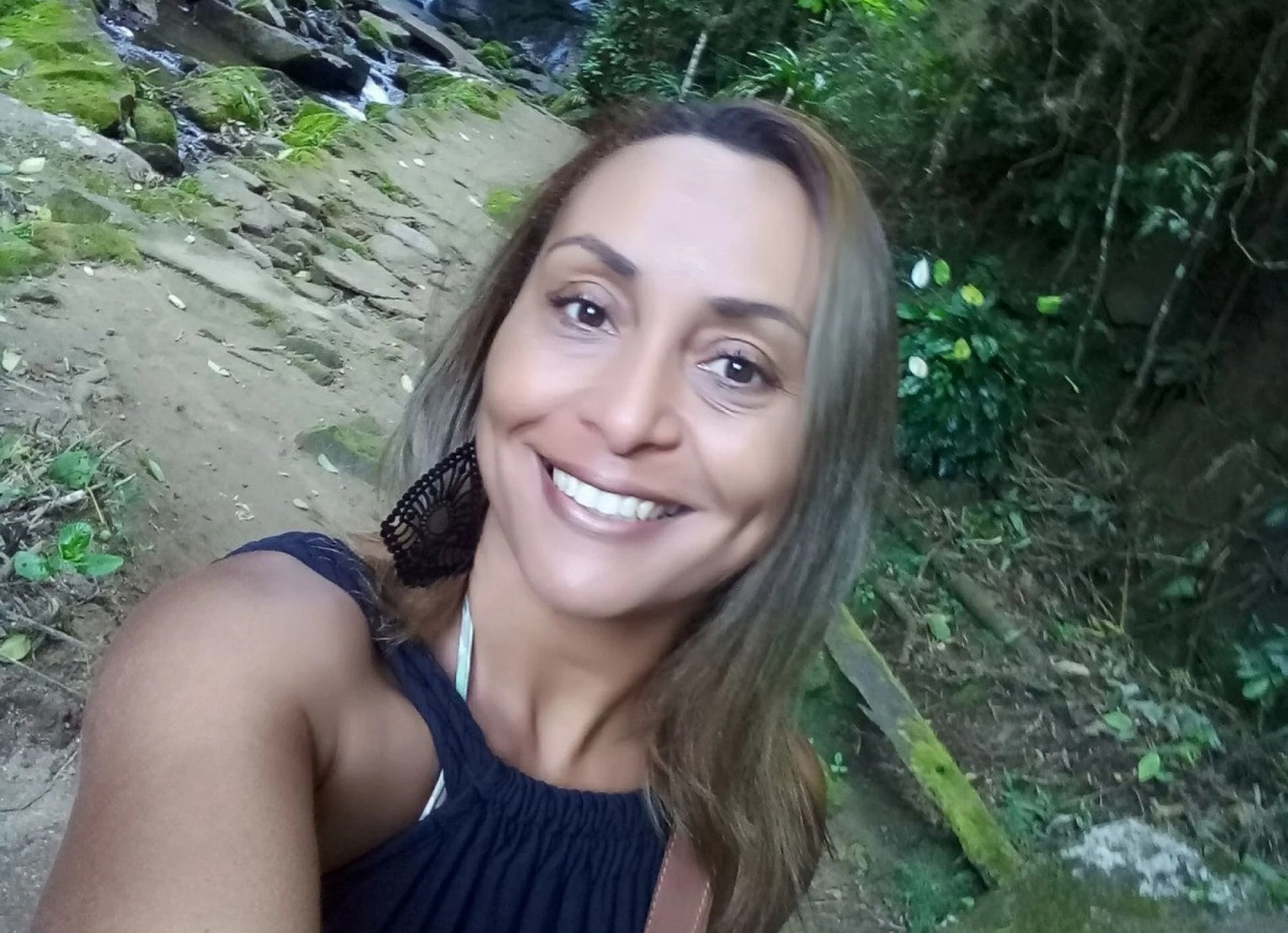 Wania Lucia Firmiano da Silva, de 47 anos, morreu neste domingo (9) depois de ficar duas semanas internada - Reprodução
