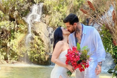 Cleo e Leandro Dlucca se casam novamente 