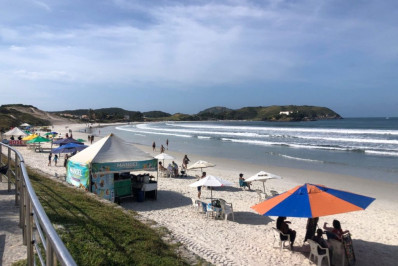 Segunda (10) nublada, mas sem previsão de chuva em Cabo Frio