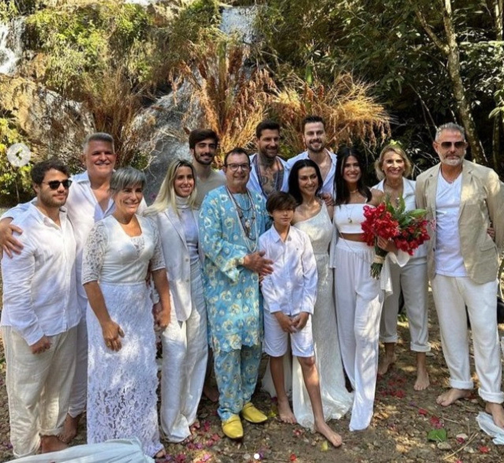 Cleo e Leandro DLucca se casam novamente  - Reprodução do Instagram