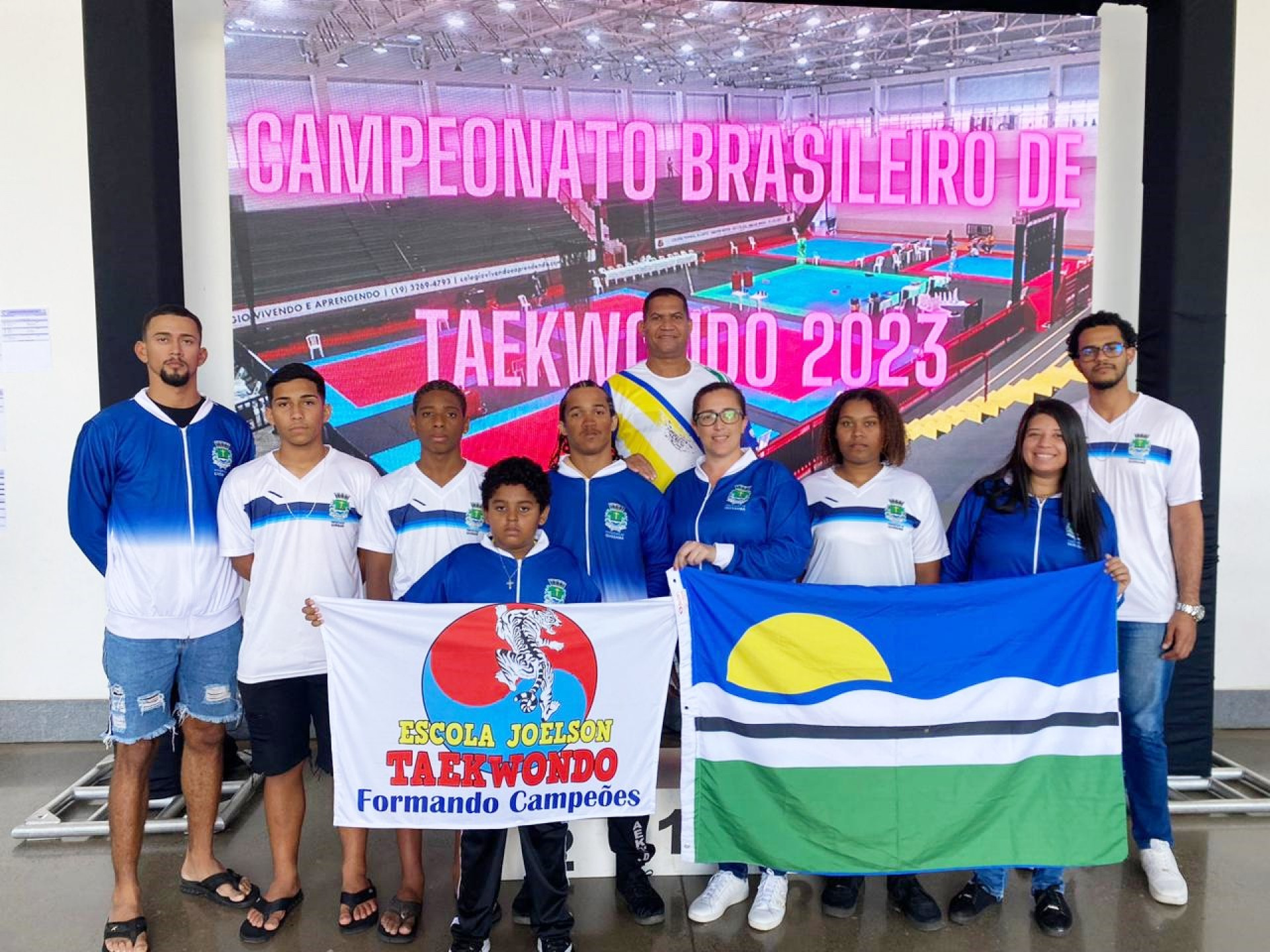 Equipe conquistou em Campinas 11 medalhas, sendo cinco de ouro, no Campeonato Brasileiro de Taekwondo 2023 - Divulgação