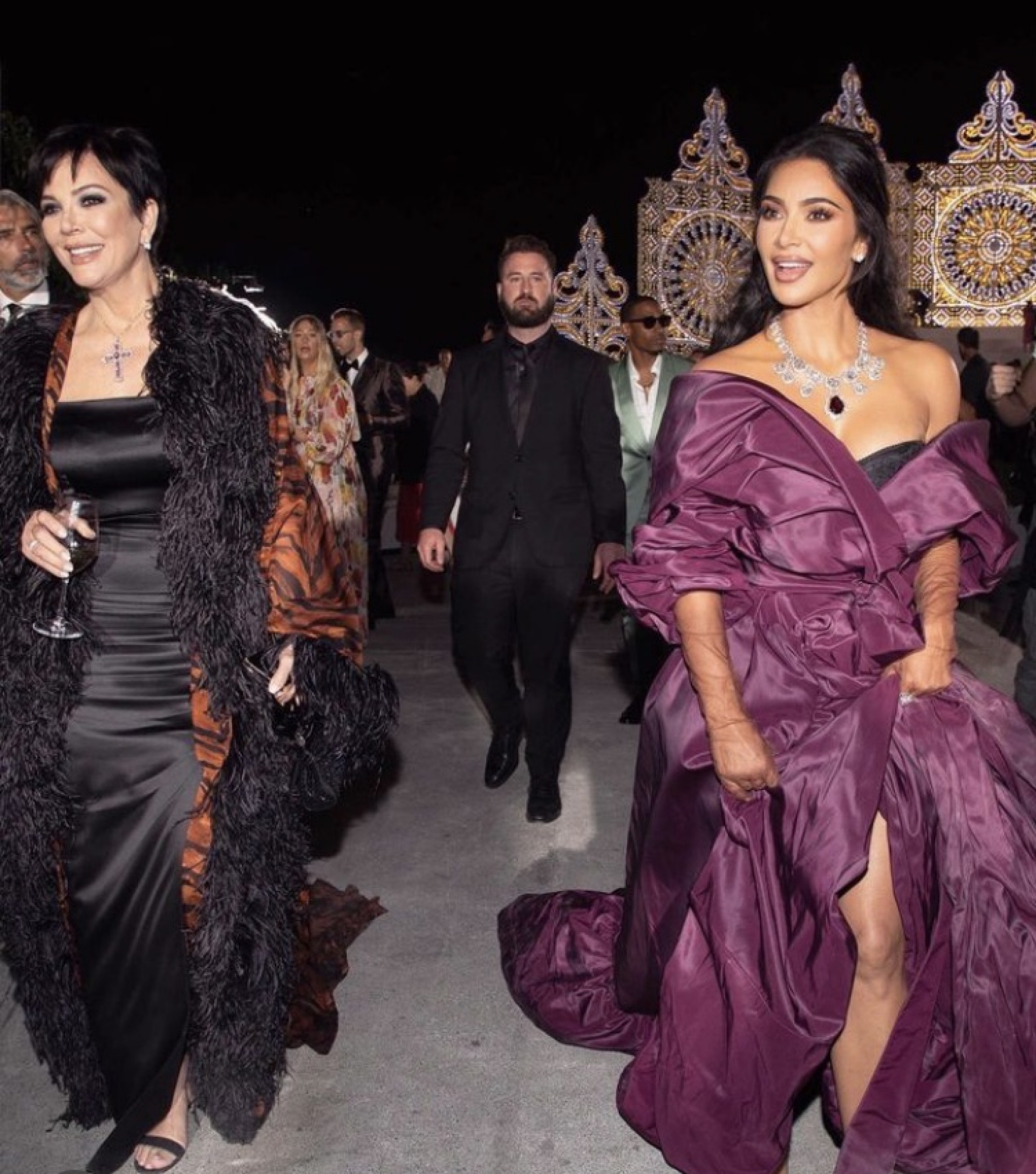 Kim Kardashian e a mãe, Kris Jenner - Reprodução / Instagram