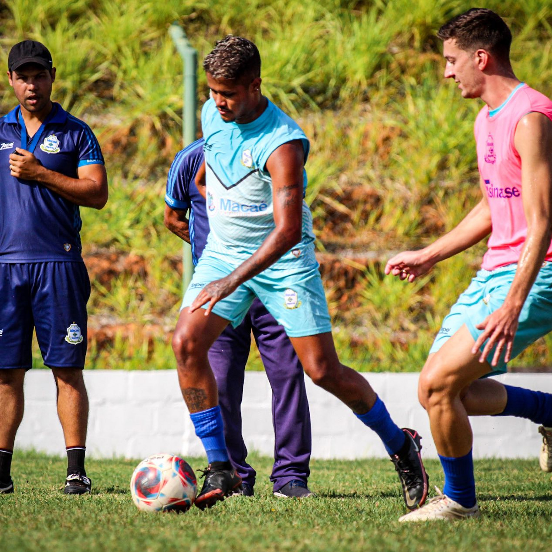Time treina forte para o pr&oacute;ximo jogo contra o Resende