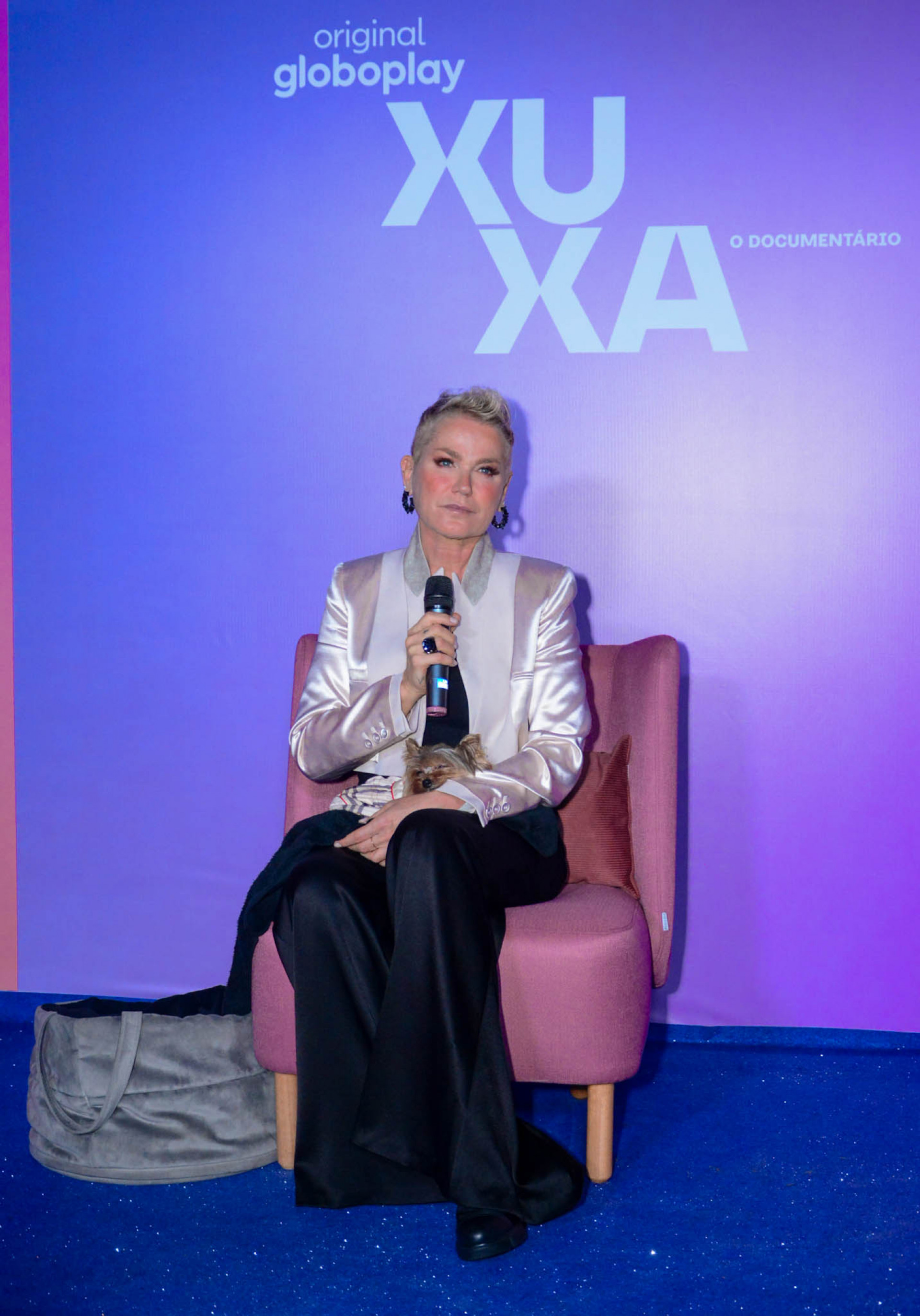 Xuxa fala sobre o filme 'Amor Estranho Amor' durante coletiva de imprensa no Rio - Webert Belicio / Agnews  